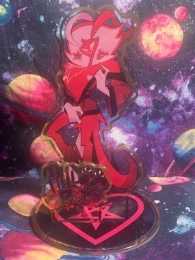 Helluva Boss Ozzie / Asmodeus Valentines Standee